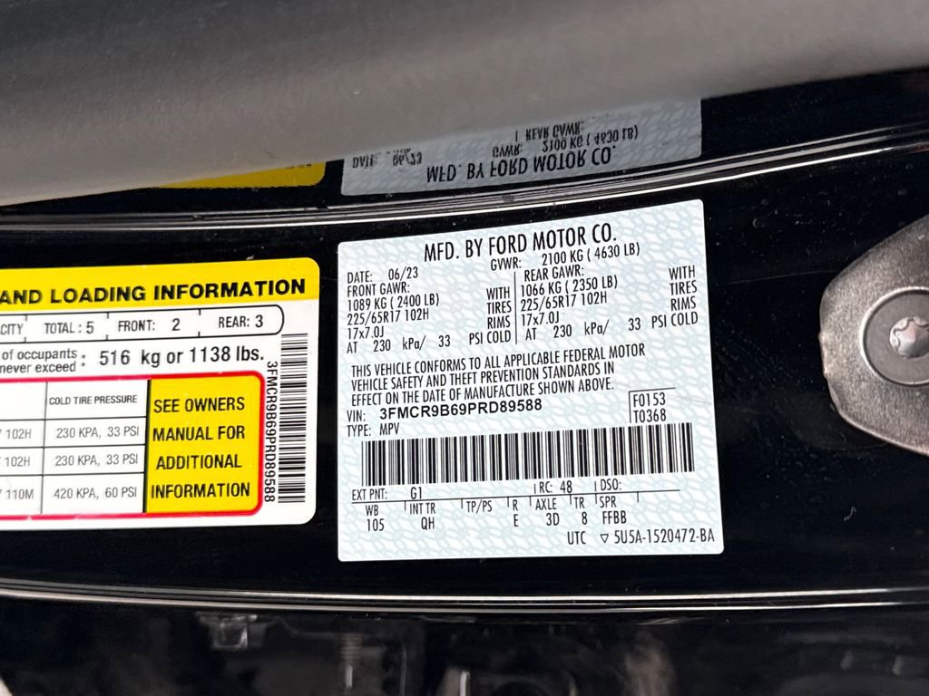 Used 2023 Ford Bronco Sport Big Bend w/ Convenience Package image 30