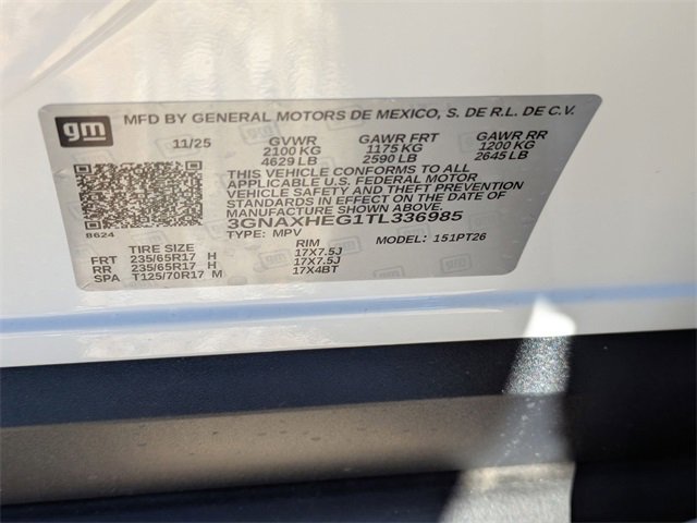 New 2026 Chevrolet Equinox LT image 36