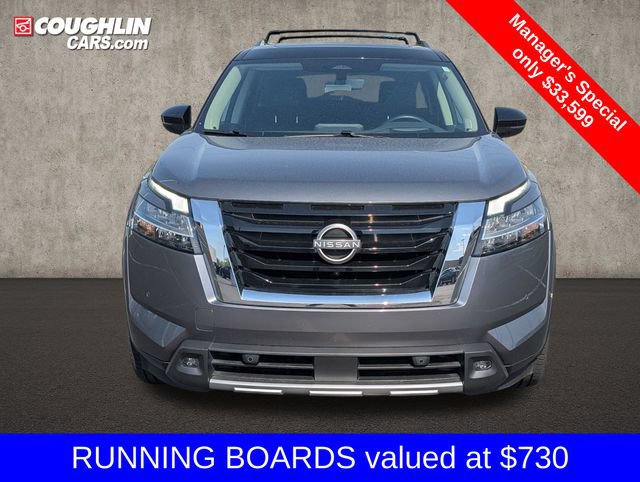 Used 2023 Nissan Pathfinder Platinum w/ Lighting Package (N93) AWD/4WD video 2