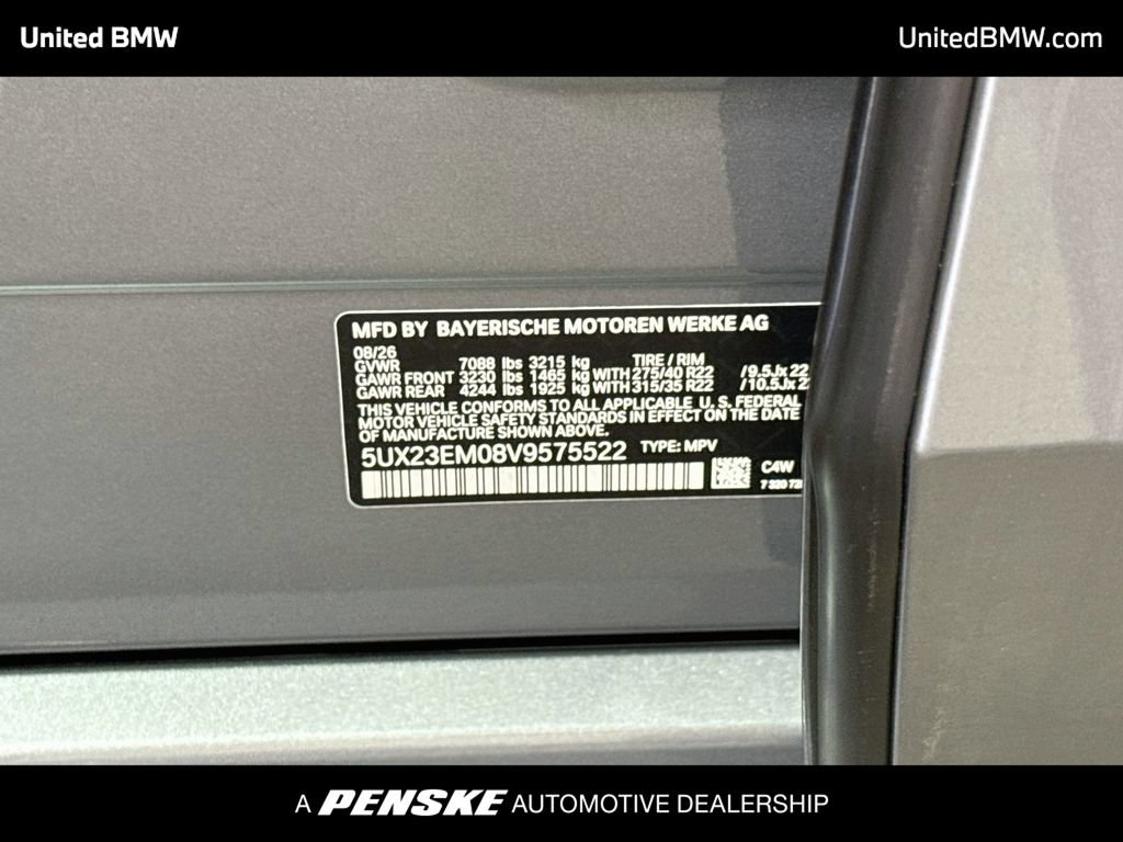 New 2027 BMW X7 xDrive40i w/ Executive Package AWD/4WD image 22