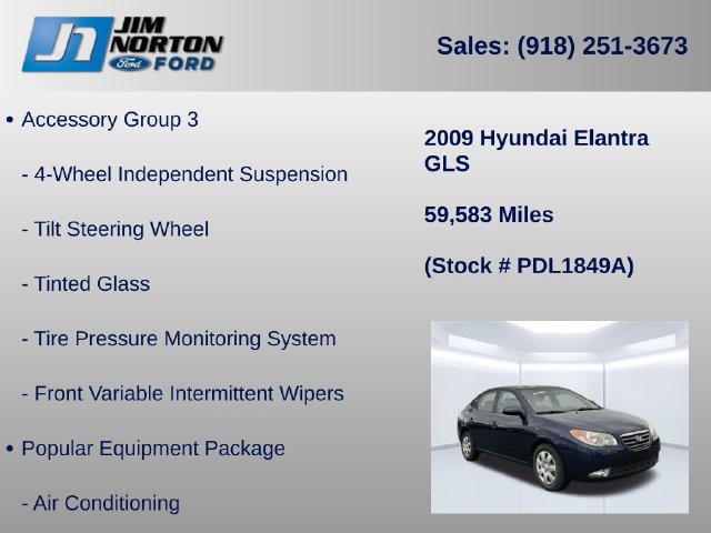 Used 2009 Hyundai Elantra GLS FWD image 31