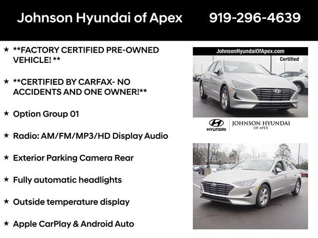 Certified 2021 Hyundai Sonata SE FWD image 6