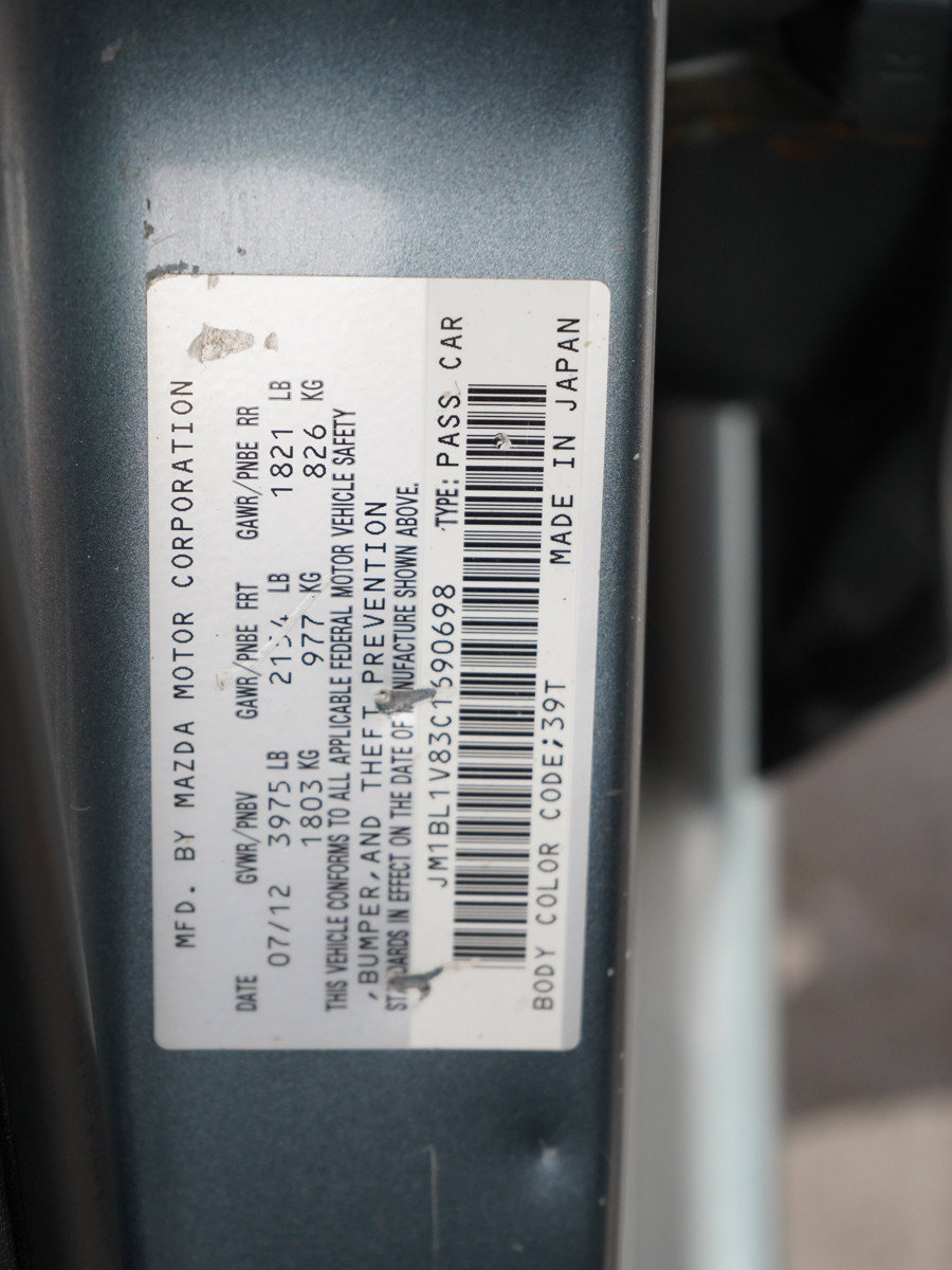 Used 2012 MAZDA MAZDA3 i Touring FWD image 24