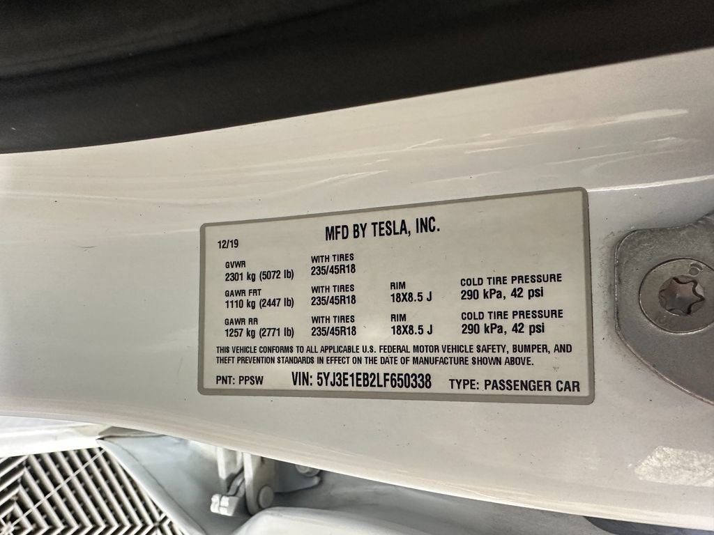 Used 2020 Tesla Model 3 Long Range AWD/4WD image 30