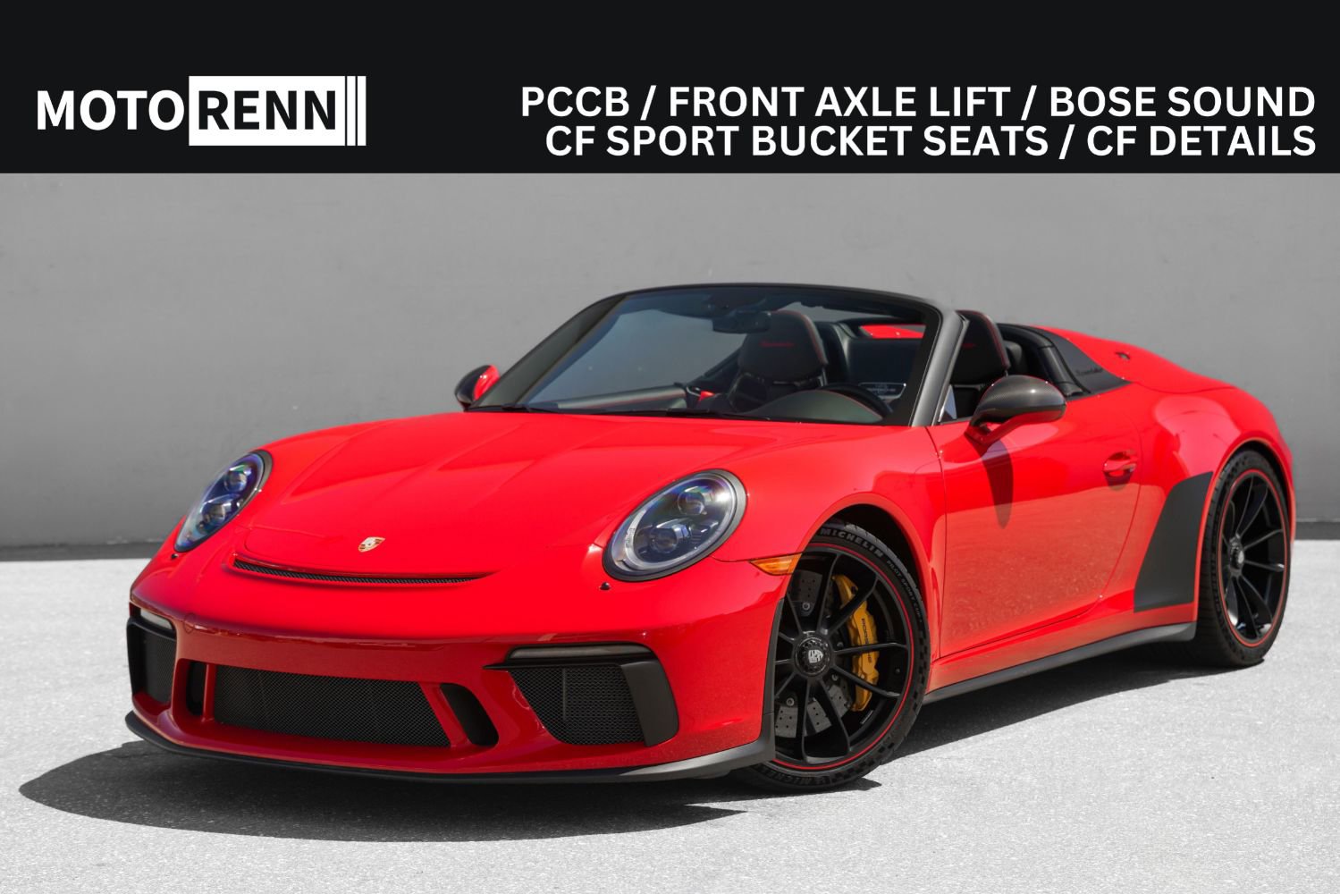 Used 2019 Porsche 911 Speedster