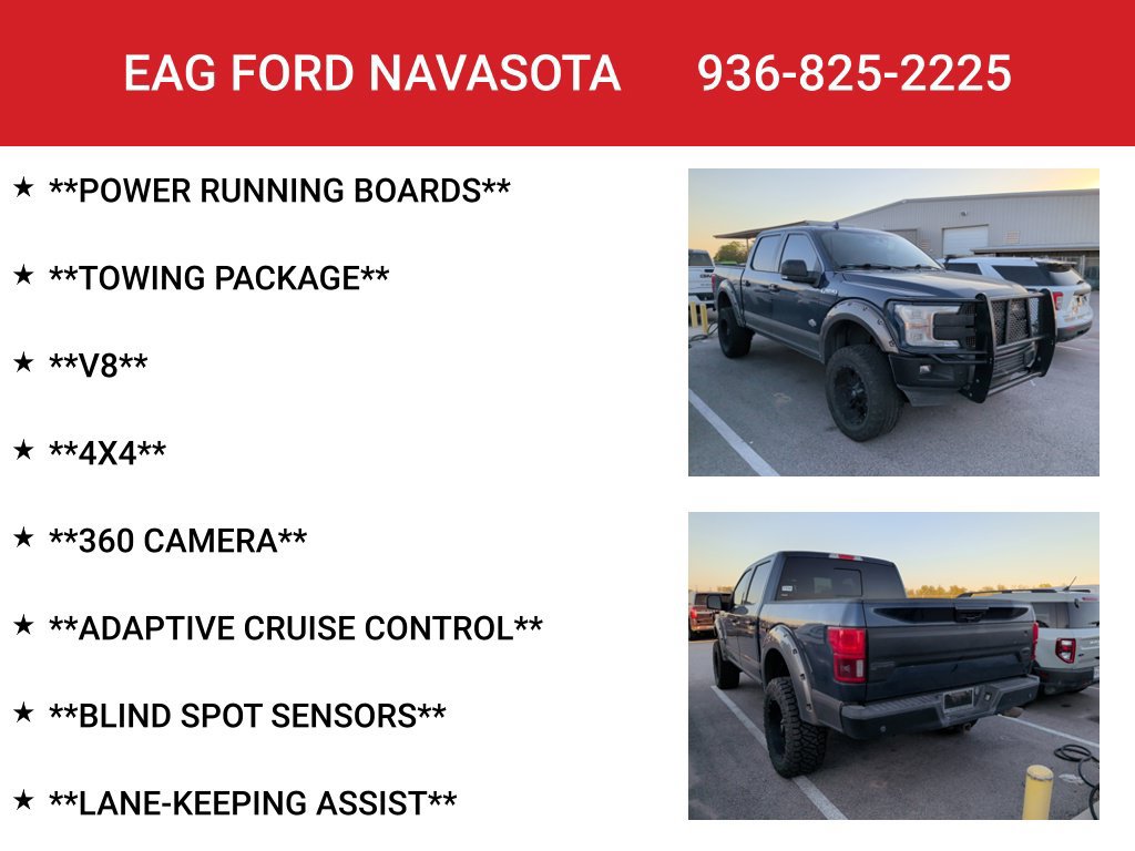 Used 2018 Ford F150 King Ranch w/ Equipment Group 601A Luxury AWD/4WD image 8