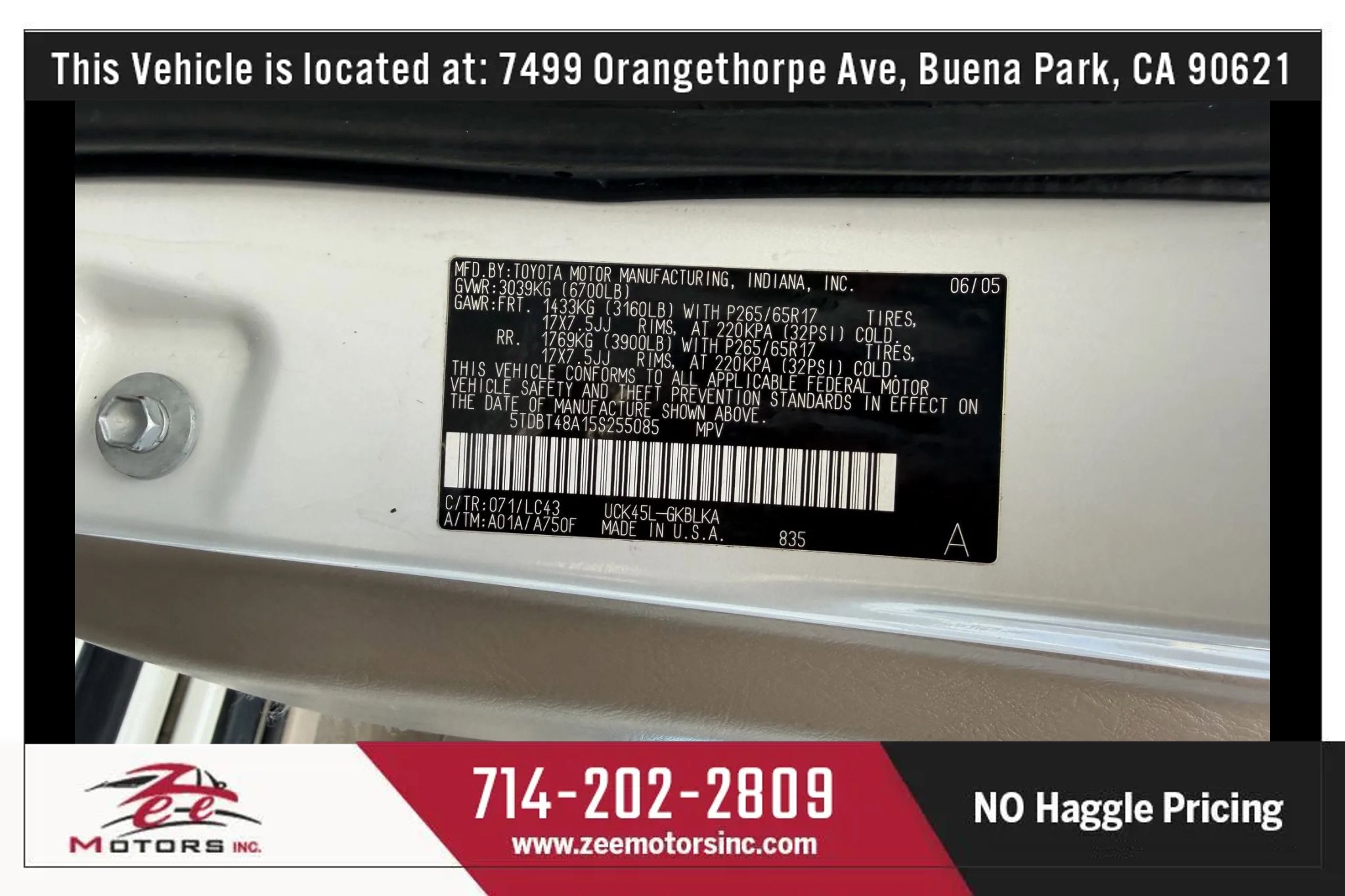 Used 2005 Toyota Sequoia Limited image 56