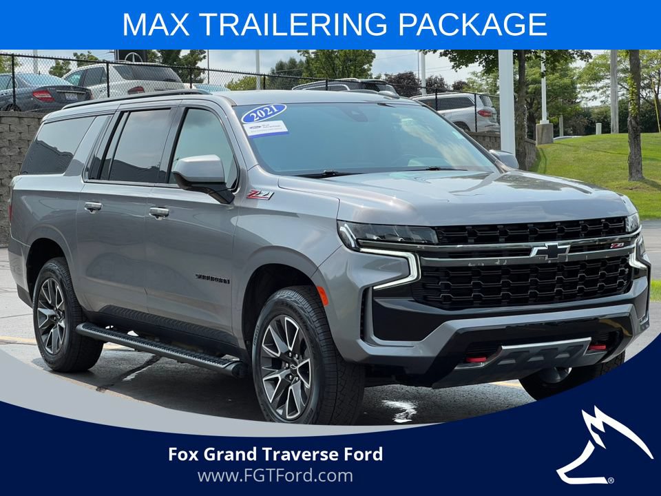 Used 2021 Chevrolet Suburban Z71 w/ Max Trailering Package AWD/4WD image 41