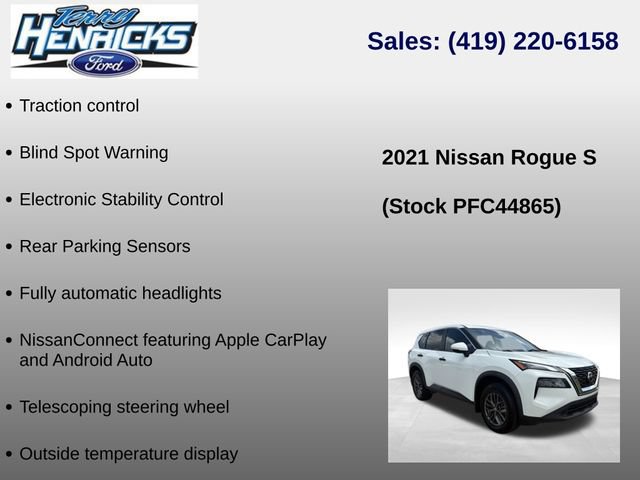 Used 2021 Nissan Rogue S FWD image 23