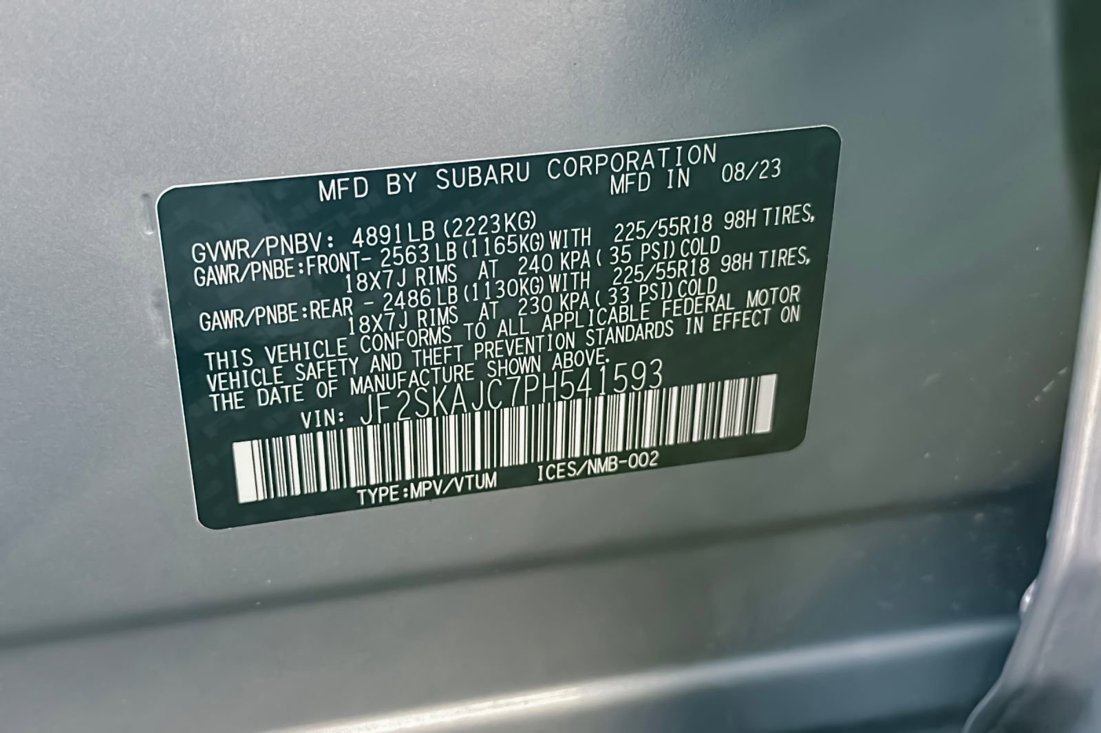 Used 2023 Subaru Forester Sport image 38