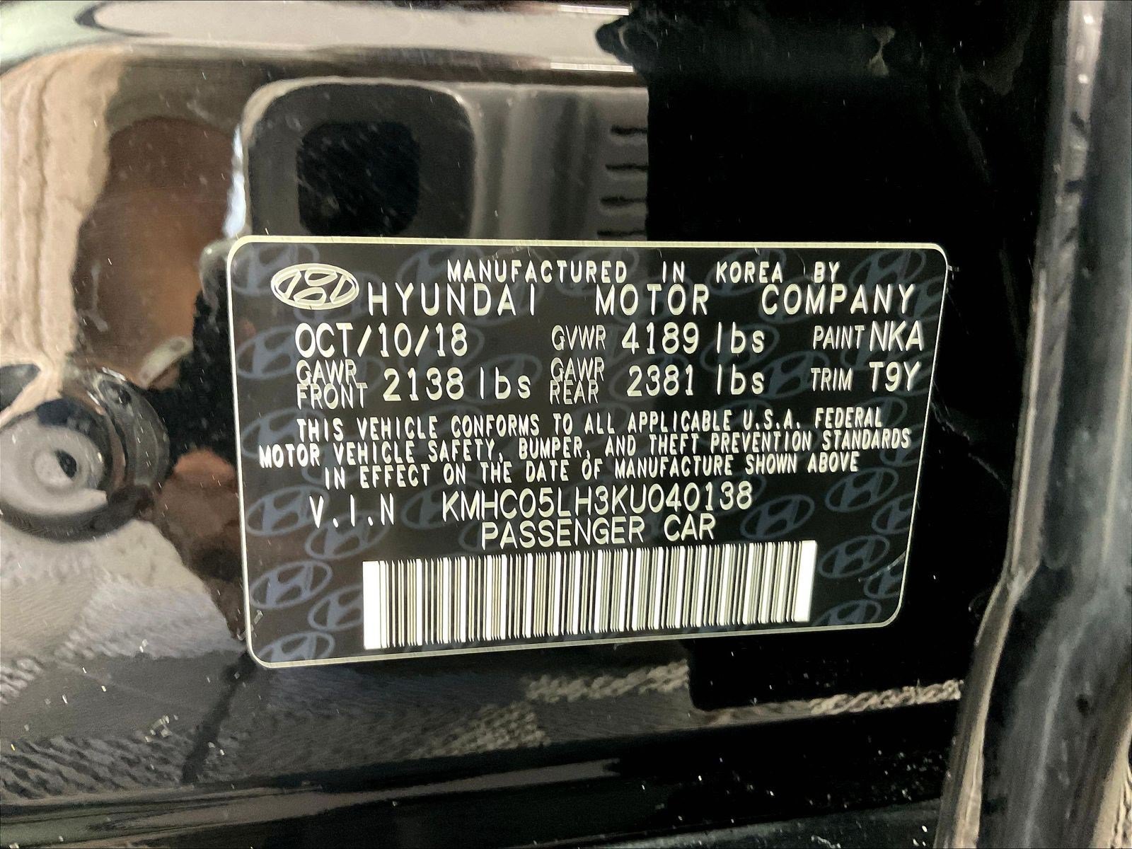 Used 2019 Hyundai Ioniq Limited FWD image 19