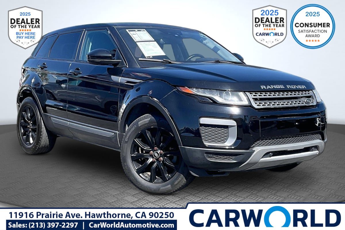 Used 2017 Land Rover Range Rover Evoque SE