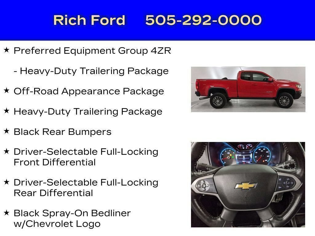 Used 2018 Chevrolet Colorado ZR2 AWD/4WD image 62