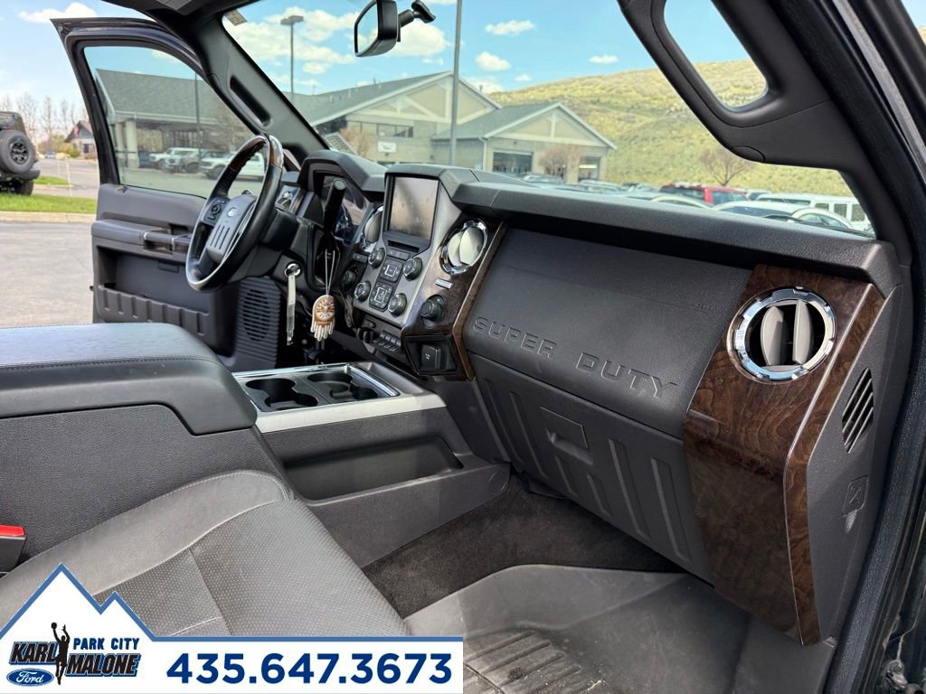 Used 2015 Ford F350 Platinum w/ FX4 Off-Road Package AWD/4WD image 41