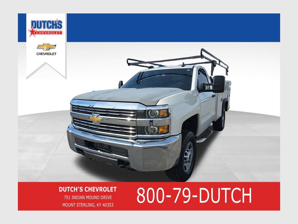 Used 2016 Chevrolet Silverado 2500 W/T w/ Snow Plow Prep Package AWD/4WD video 1