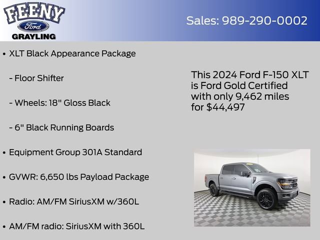 Certified 2024 Ford F150 XLT w/ Bed Utility Package image 13