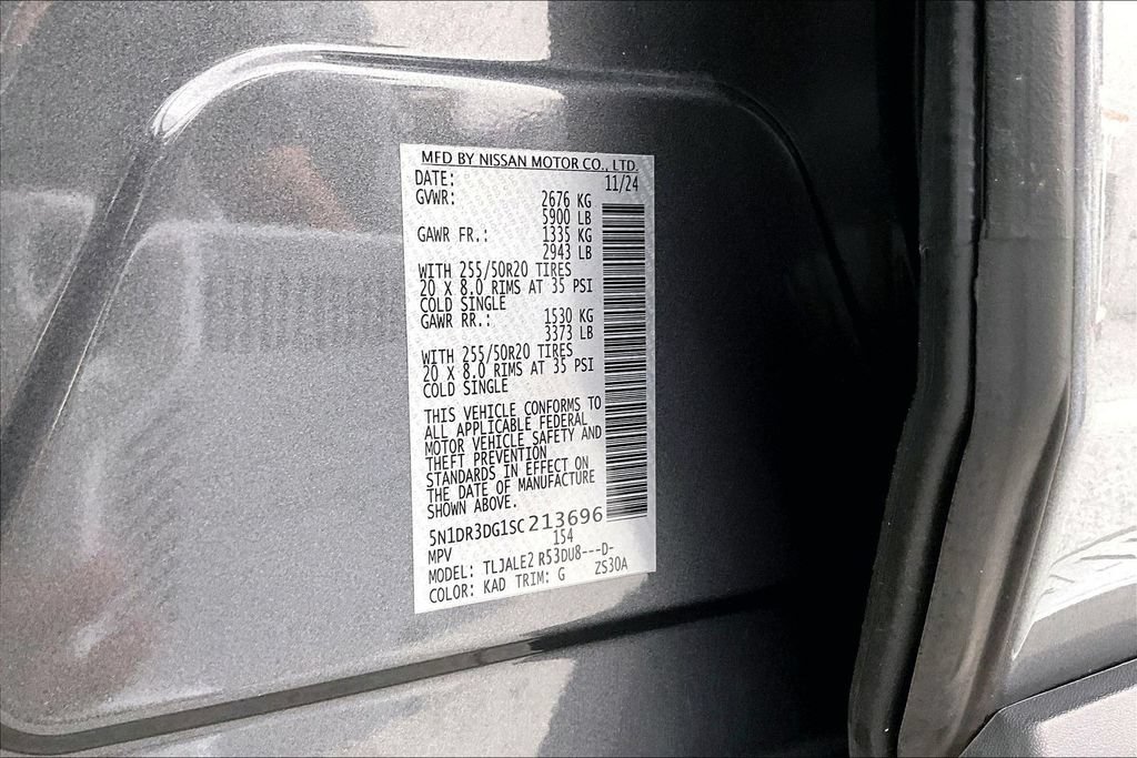 Used 2025 Nissan Pathfinder Platinum w/ Cargo Package FWD image 41