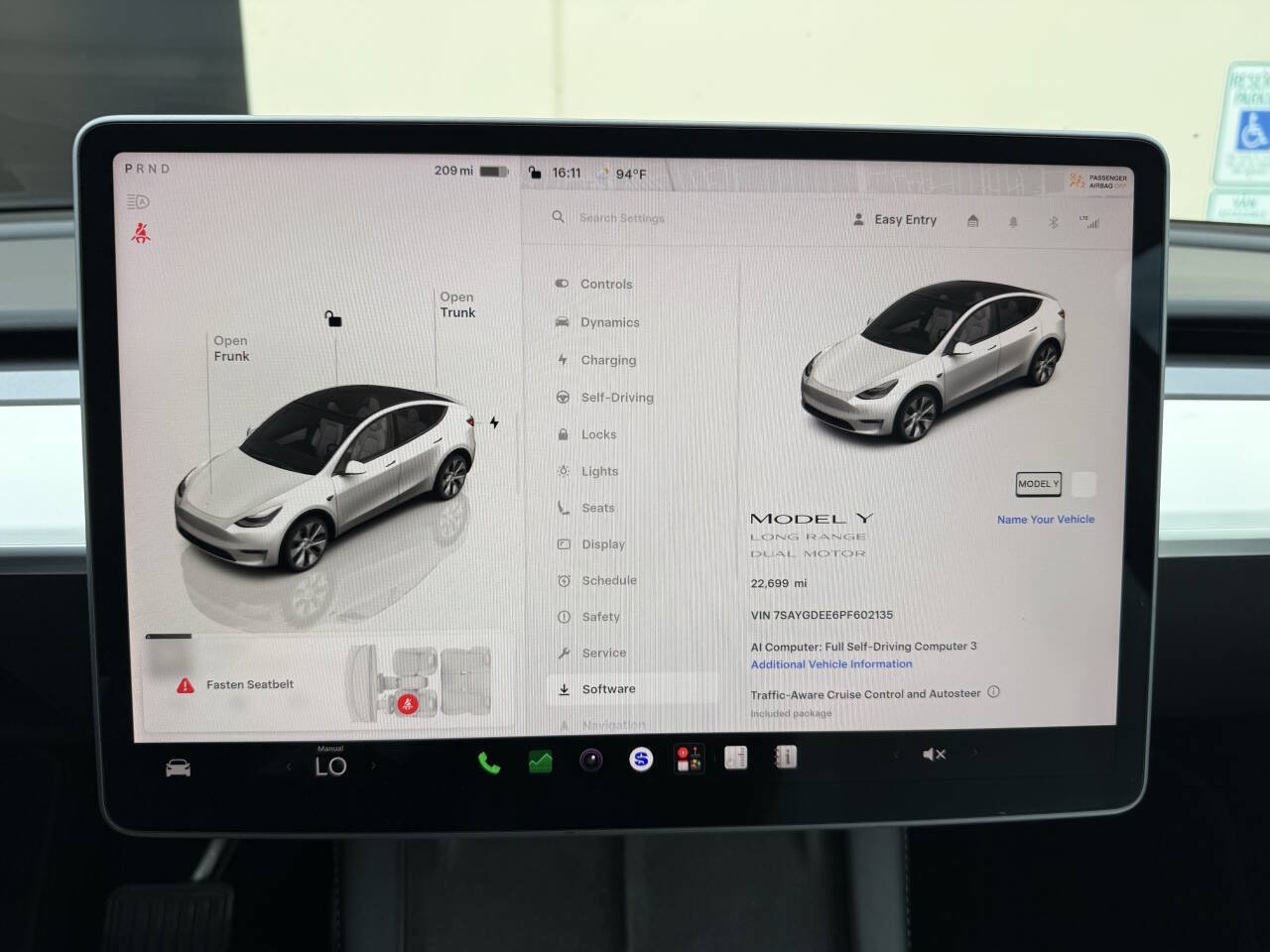 Used 2023 Tesla Model Y Long Range AWD/4WD image 11