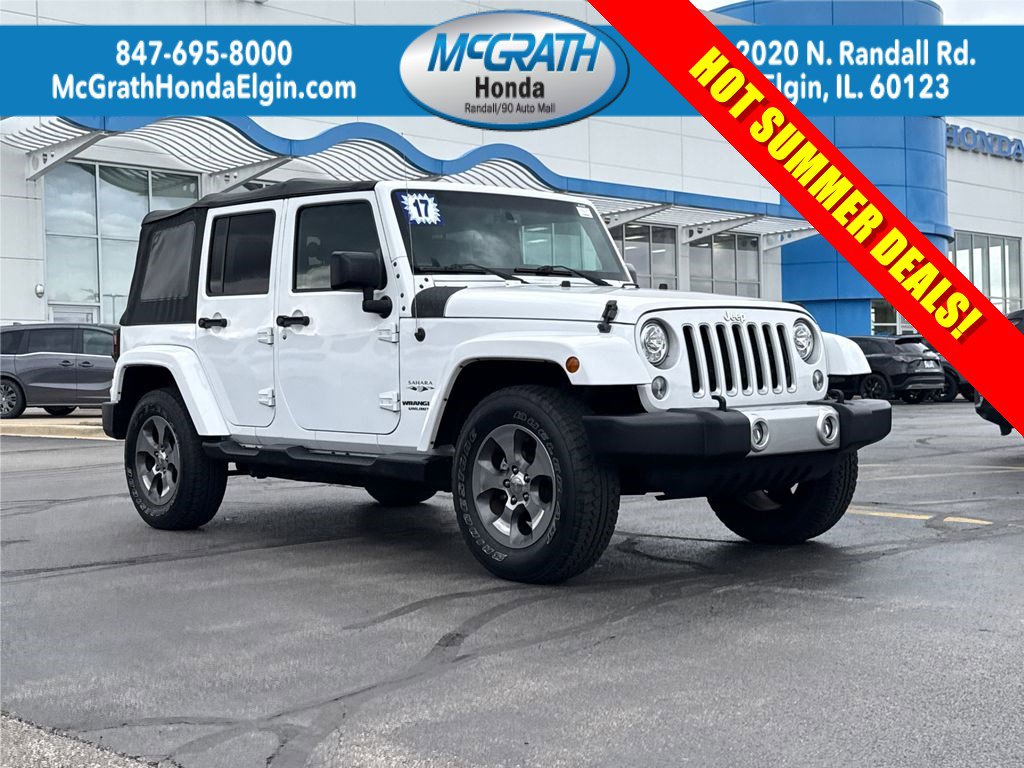 Used 2017 Jeep Wrangler Unlimited Sahara w/ Connectivity Group
