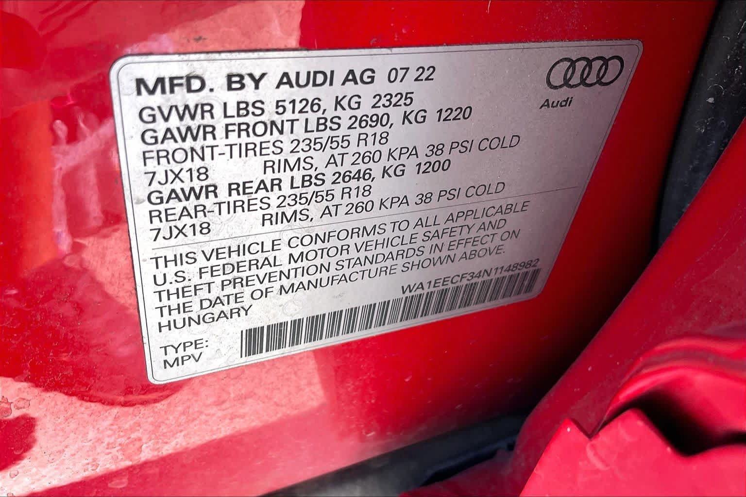 Used 2022 Audi Q3 2.0T Premium Plus AWD/4WD image 35