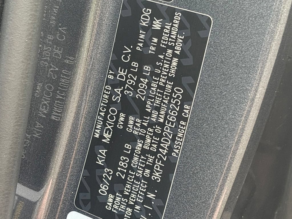 Certified 2023 Kia Forte LXS FWD image 19