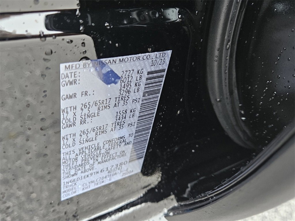 New 2026 Nissan Frontier SV w/ SV Convenience Package image 19