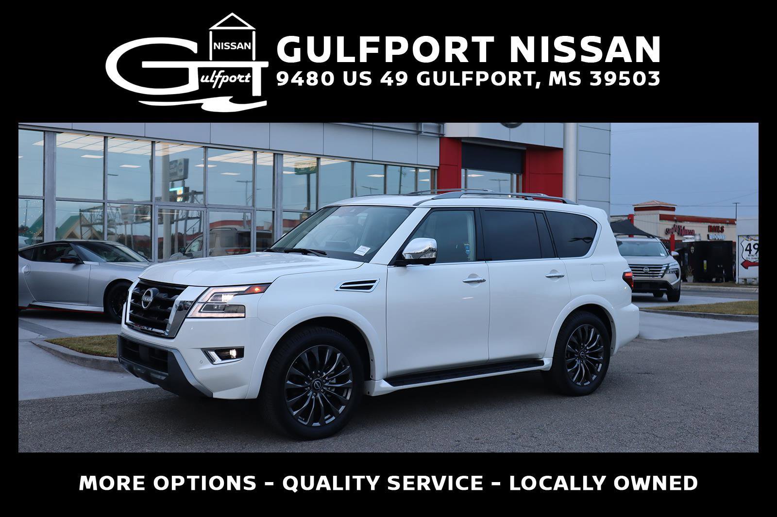 Certified 2024 Nissan Armada Platinum w/ Cargo Package