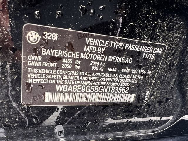 Used 2016 BMW 328i Sedan RWD image 38
