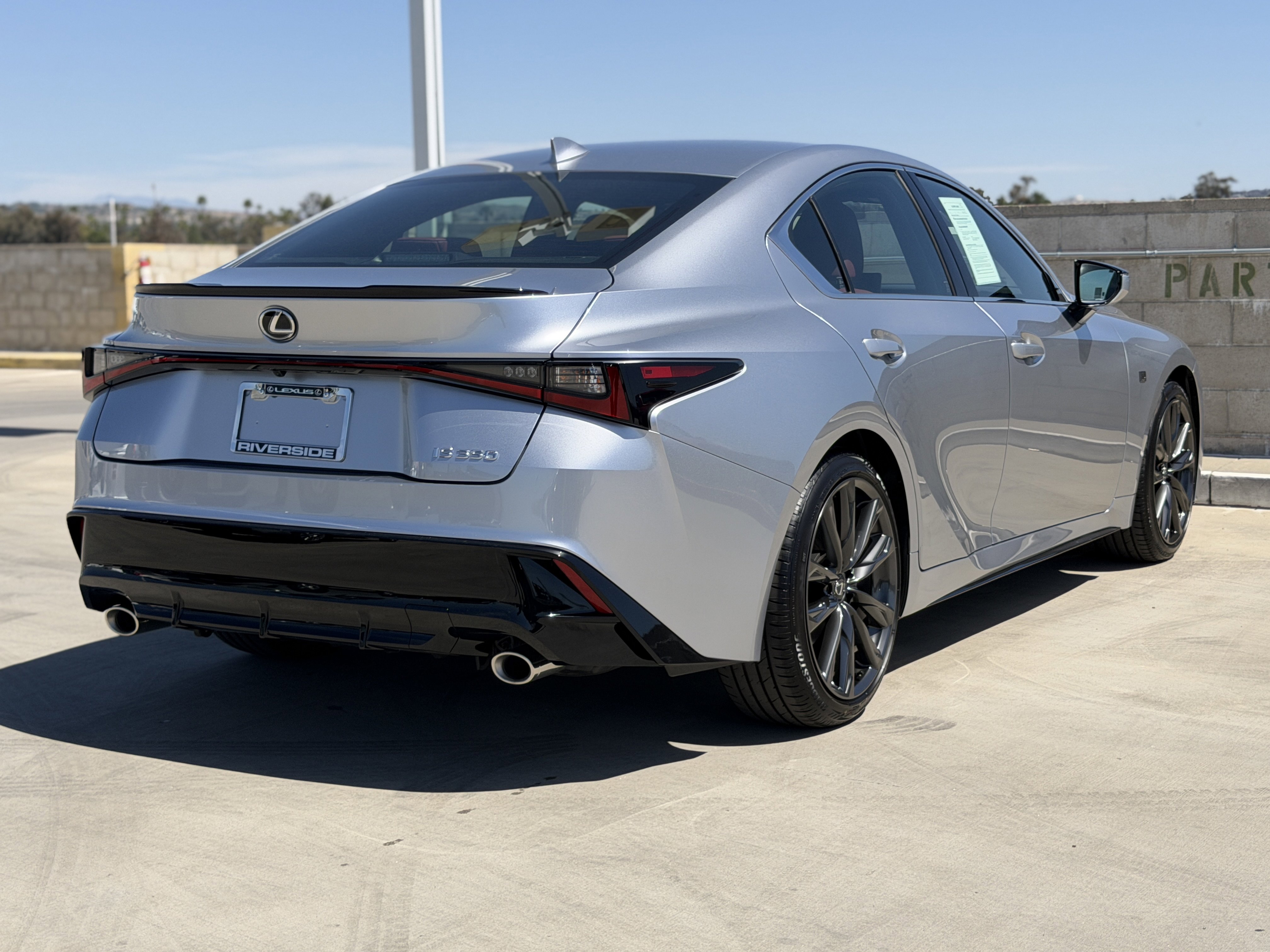 Used 2025 Lexus IS 350 F Sport w/ Accessory Package RWD image 10
