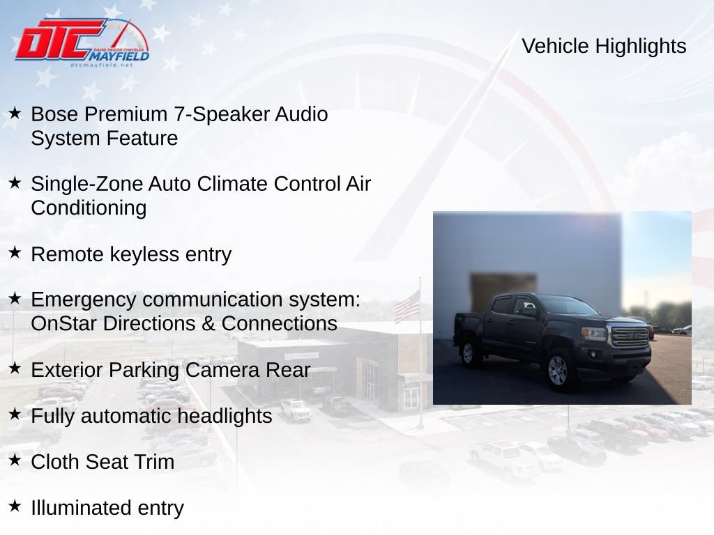 Used 2015 GMC Canyon SLE w/ SLE Convenience Package AWD/4WD image 6