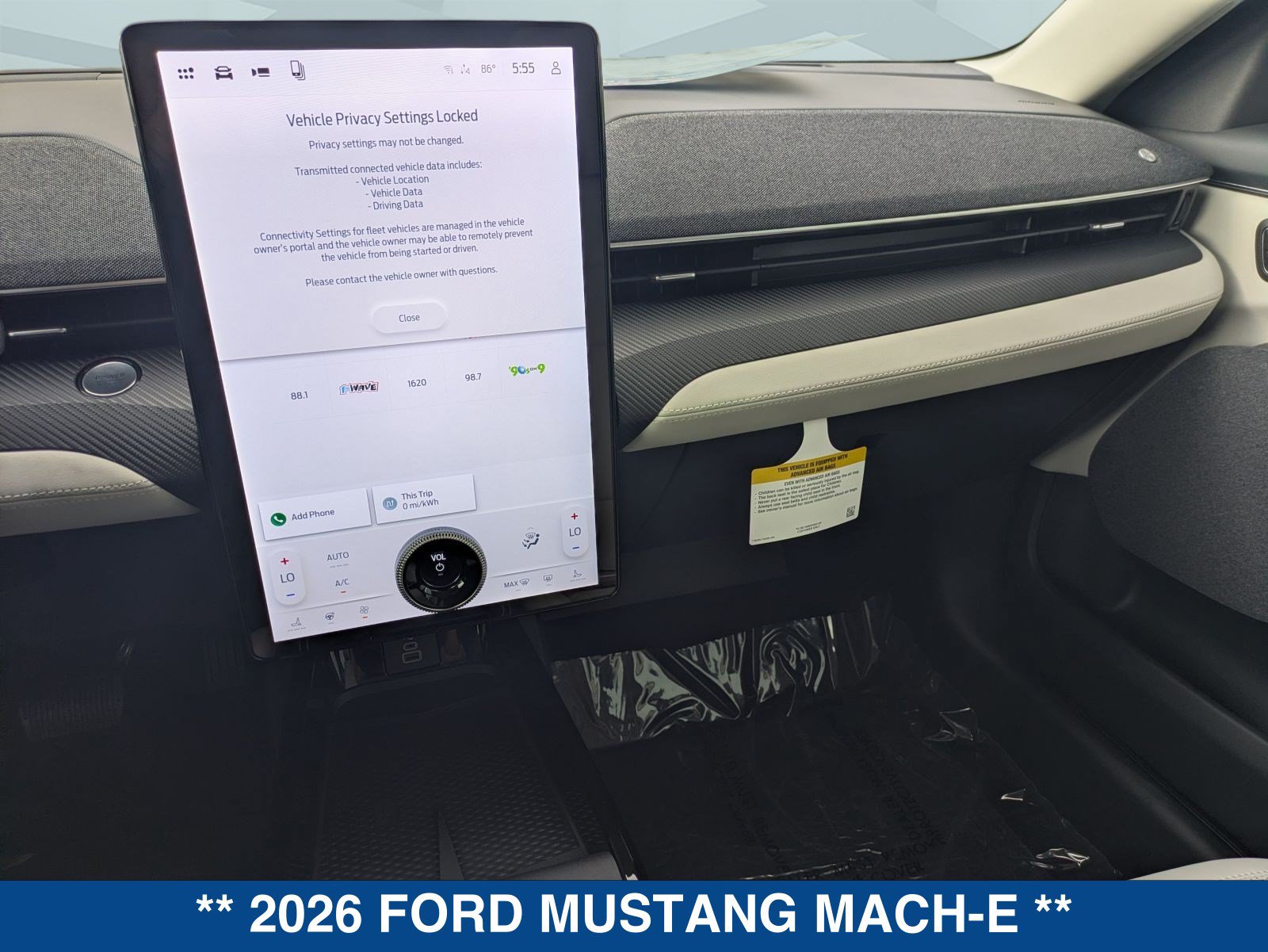 New 2026 Ford Mustang Mach-E Premium w/ Technology Package AWD/4WD image 31