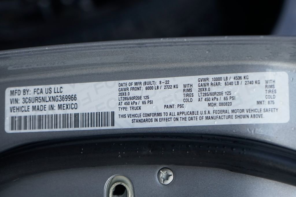 Used 2022 RAM 2500 Laramie w/ Night Edition image 57