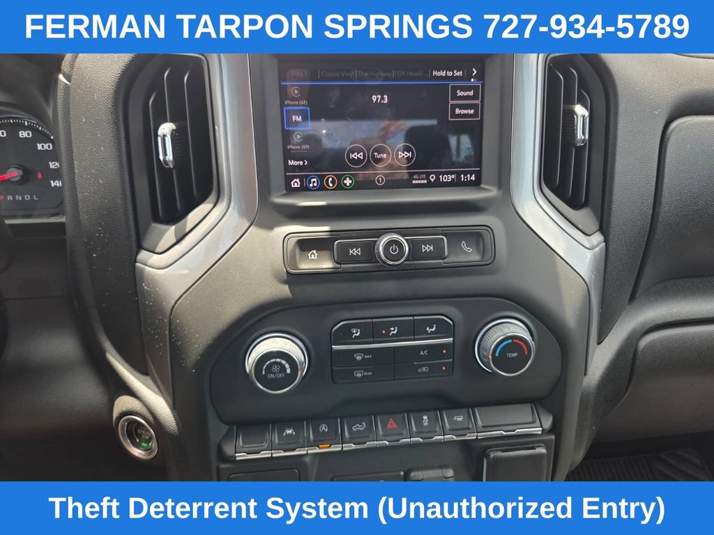 Certified 2024 Chevrolet Silverado 1500 Custom w/ Turbomax Blackout Package RWD image 25