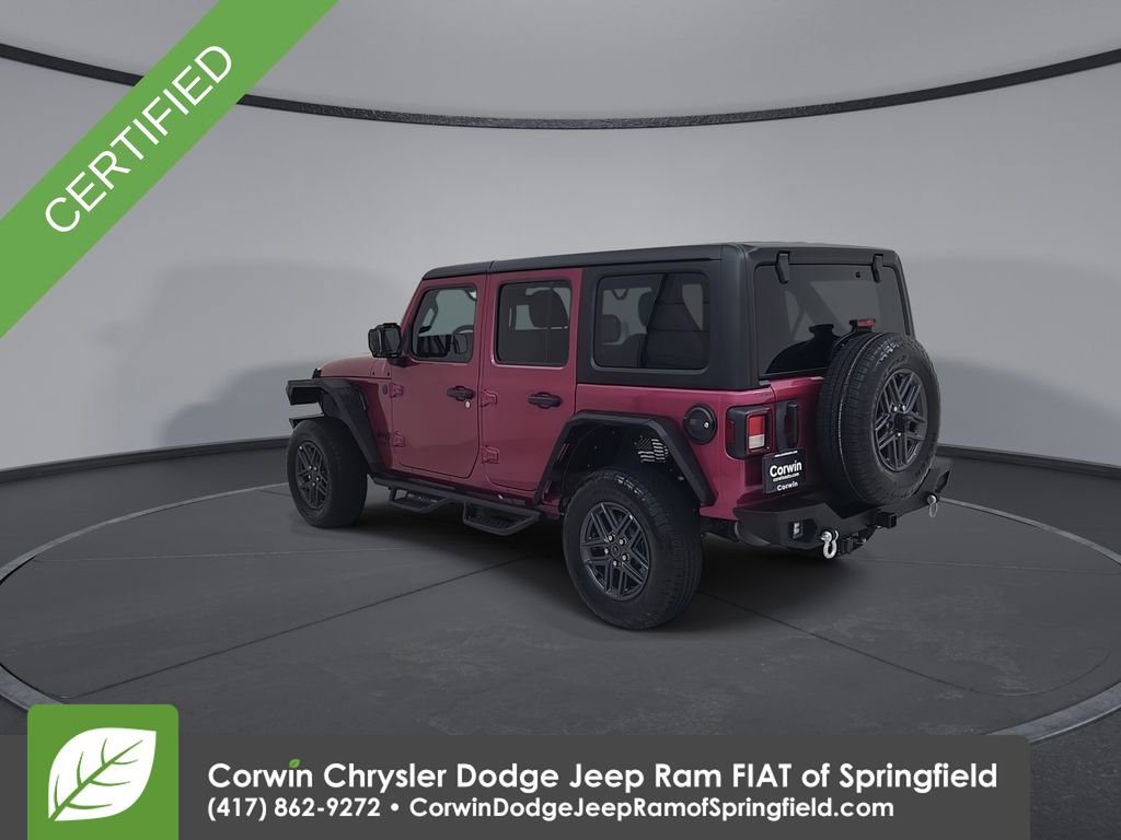 Certified 2024 Jeep Wrangler Sport S image 11