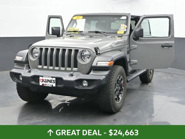 Used 2022 Jeep Wrangler Sport image 54