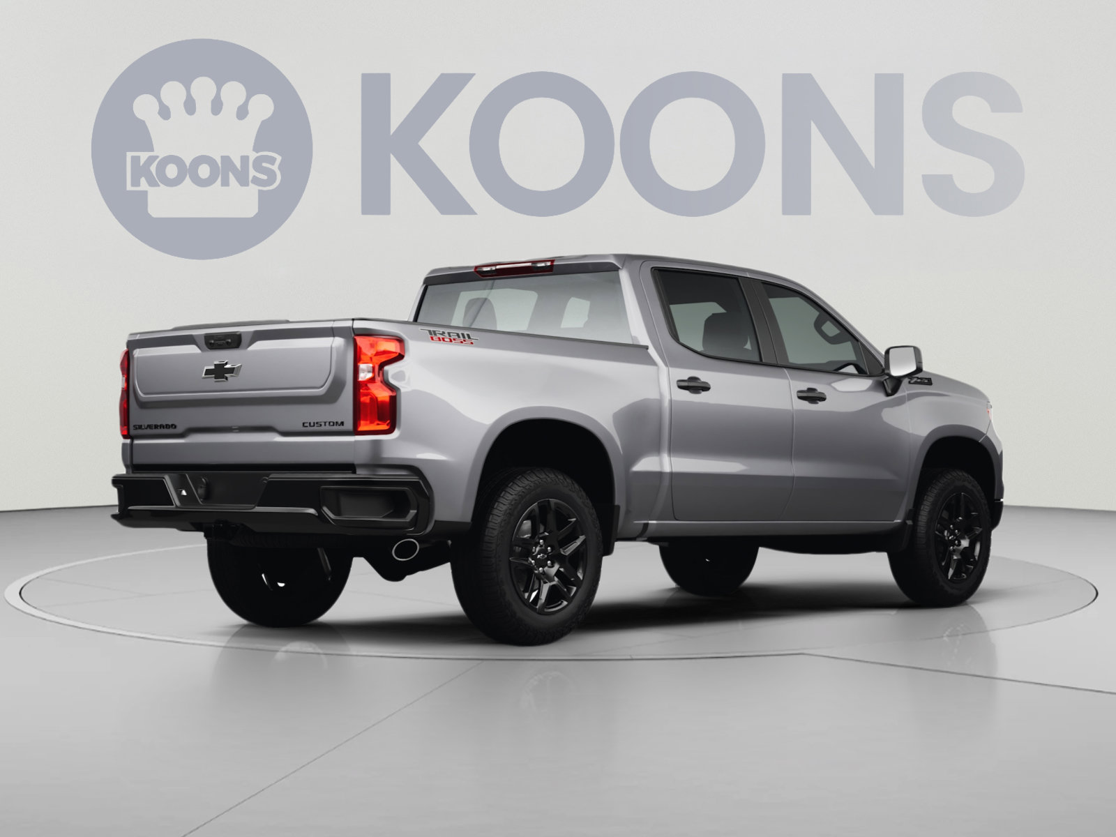 New 2026 Chevrolet Silverado 1500 Custom Trail Boss w/ Turbomax Blackout Package AWD/4WD image 4
