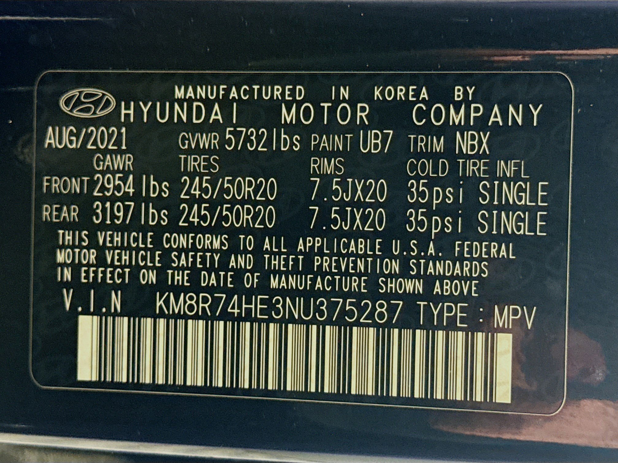 Used 2022 Hyundai Palisade Calligraphy image 40