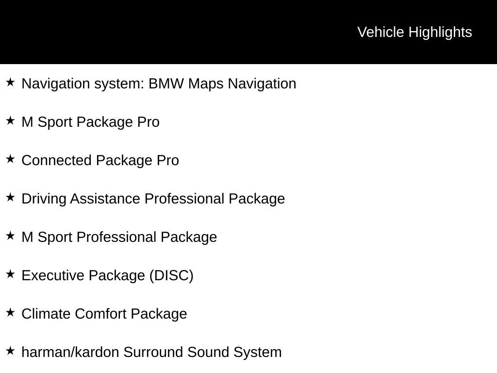 Used 2023 BMW X7 M60i w/ Executive Package AWD/4WD image 5