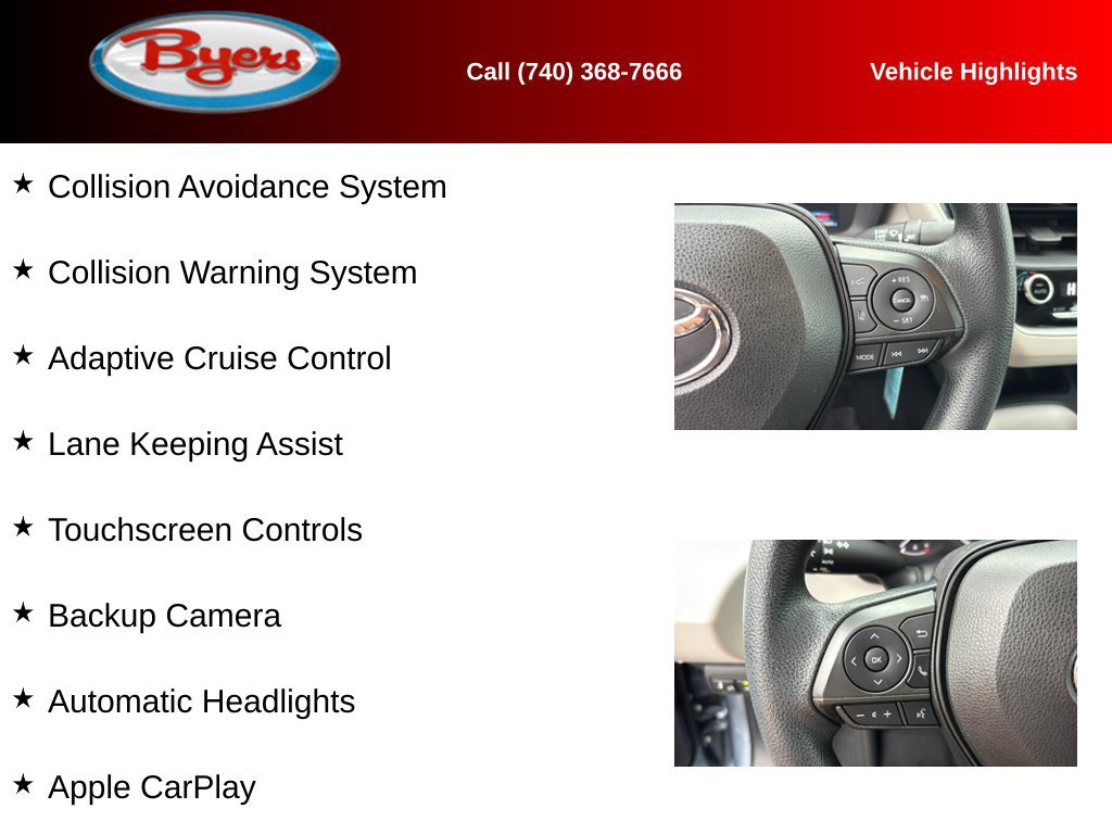 Used 2022 Toyota Corolla LE w/ Carpet Mat Package (TMS) FWD image 12