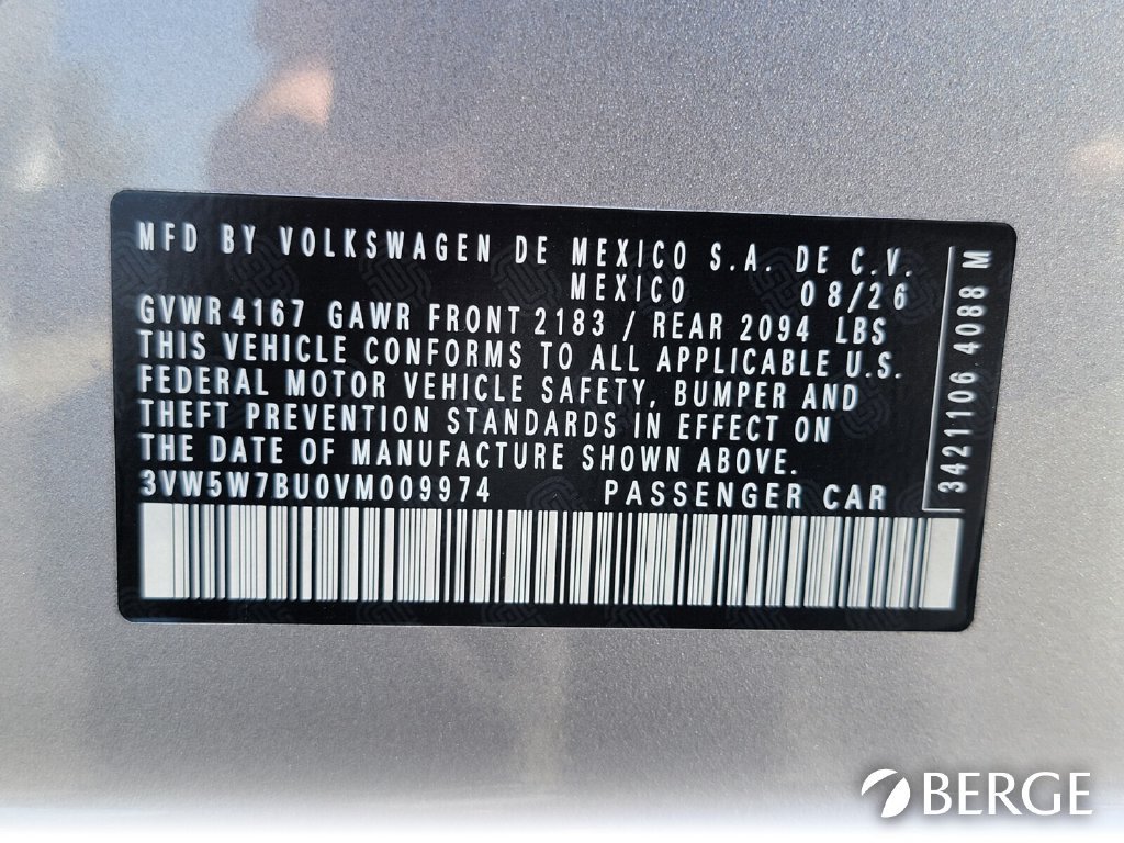 New 2027 Volkswagen Jetta S FWD image 22