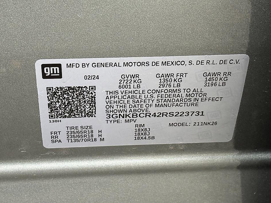 Used 2024 Chevrolet Blazer LT w/ Convenience Package FWD image 26