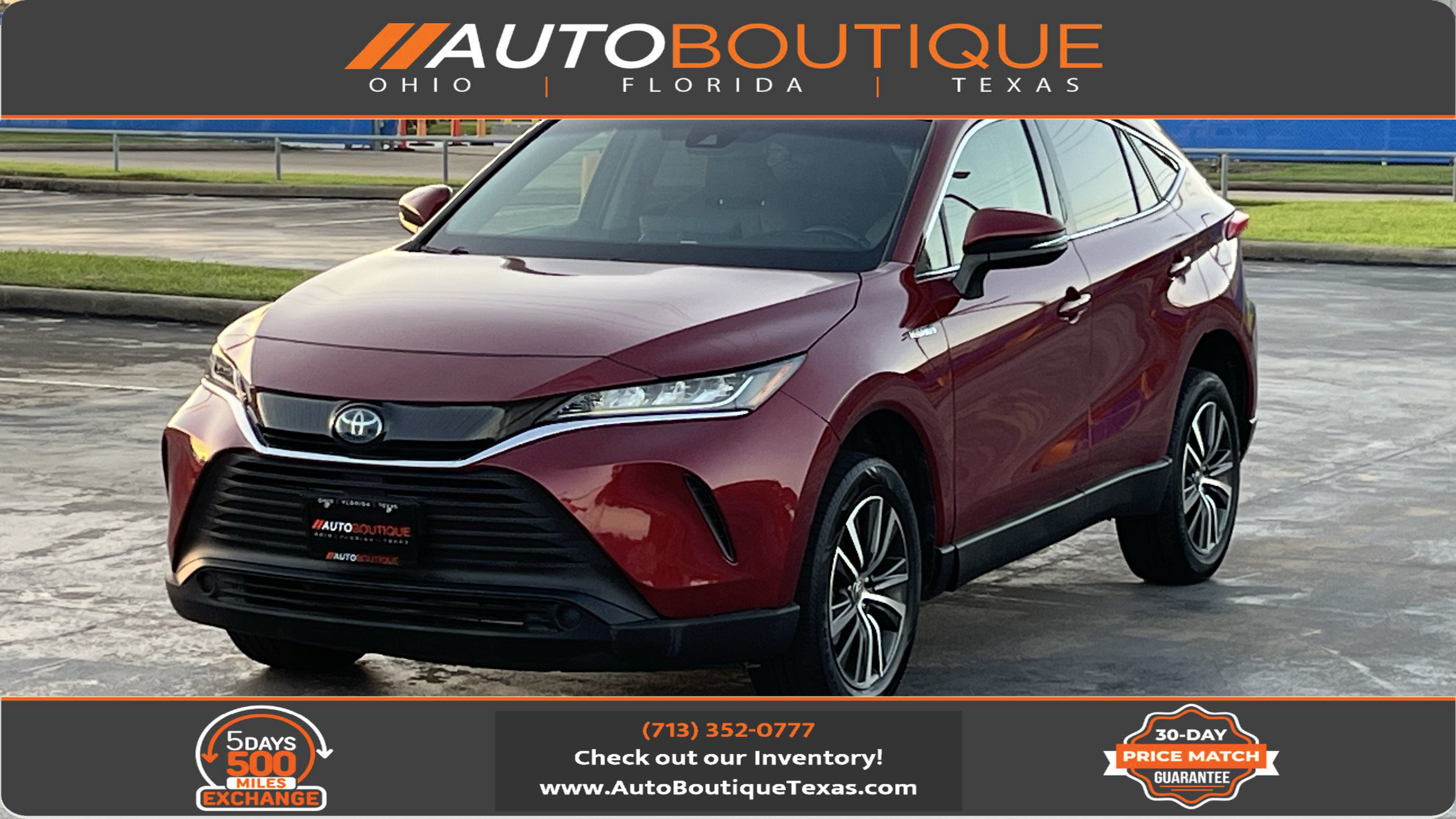 Used 2021 Toyota Venza LE w/ Carpet Mat Package (TMS) AWD/4WD image 1