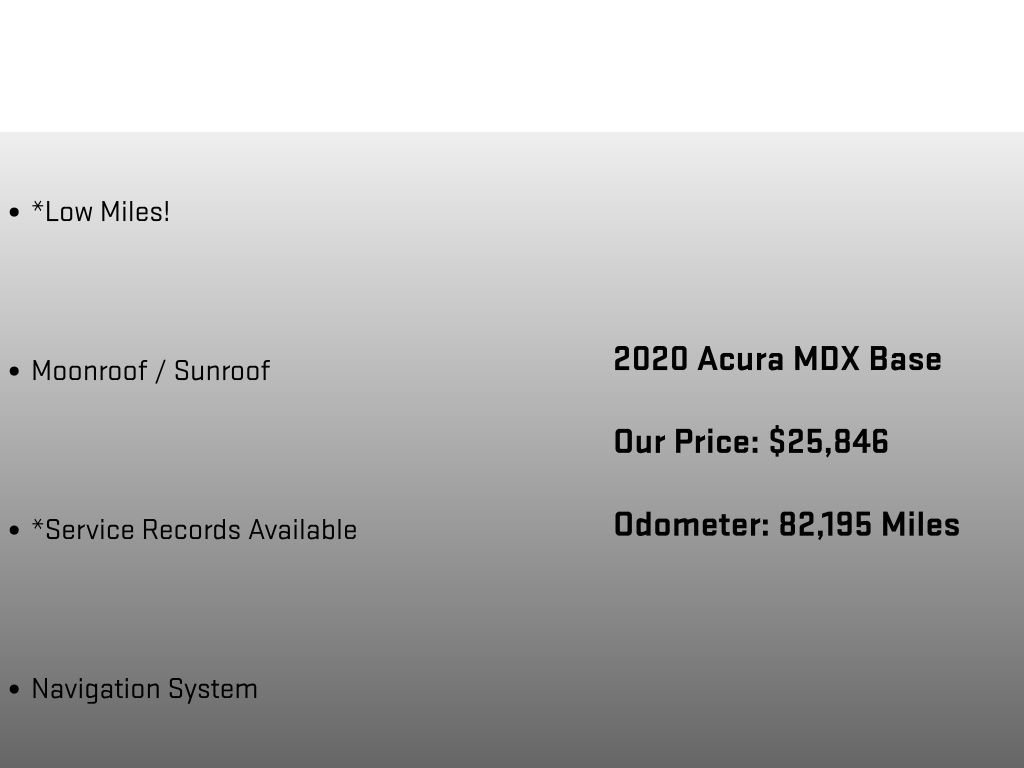 Used 2020 Acura MDX SH-AWD w/ Technology Package image 12