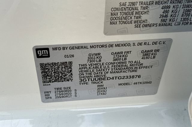 New 2026 GMC Sierra 1500 SLE w/ Preferred Package image 33