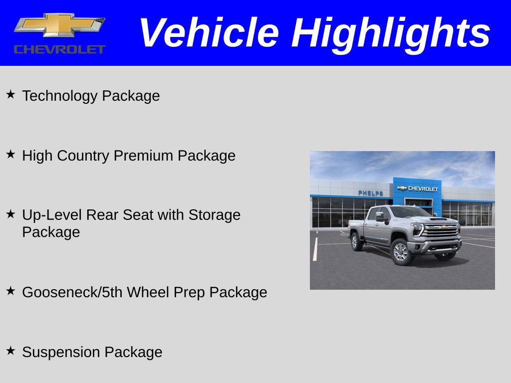 New 2026 Chevrolet Silverado 2500 High Country w/ High Country Premium Package AWD/4WD image 2