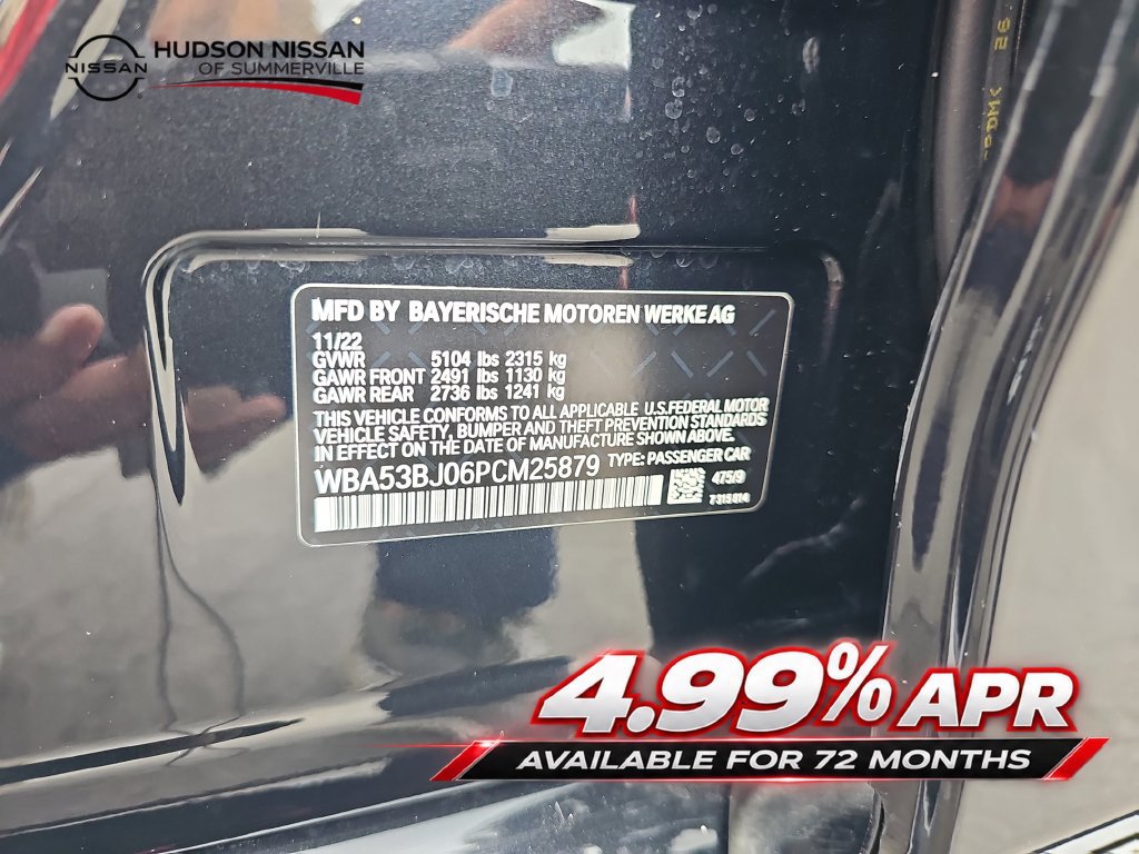 Used 2023 BMW 540i w/ Premium Package RWD image 33