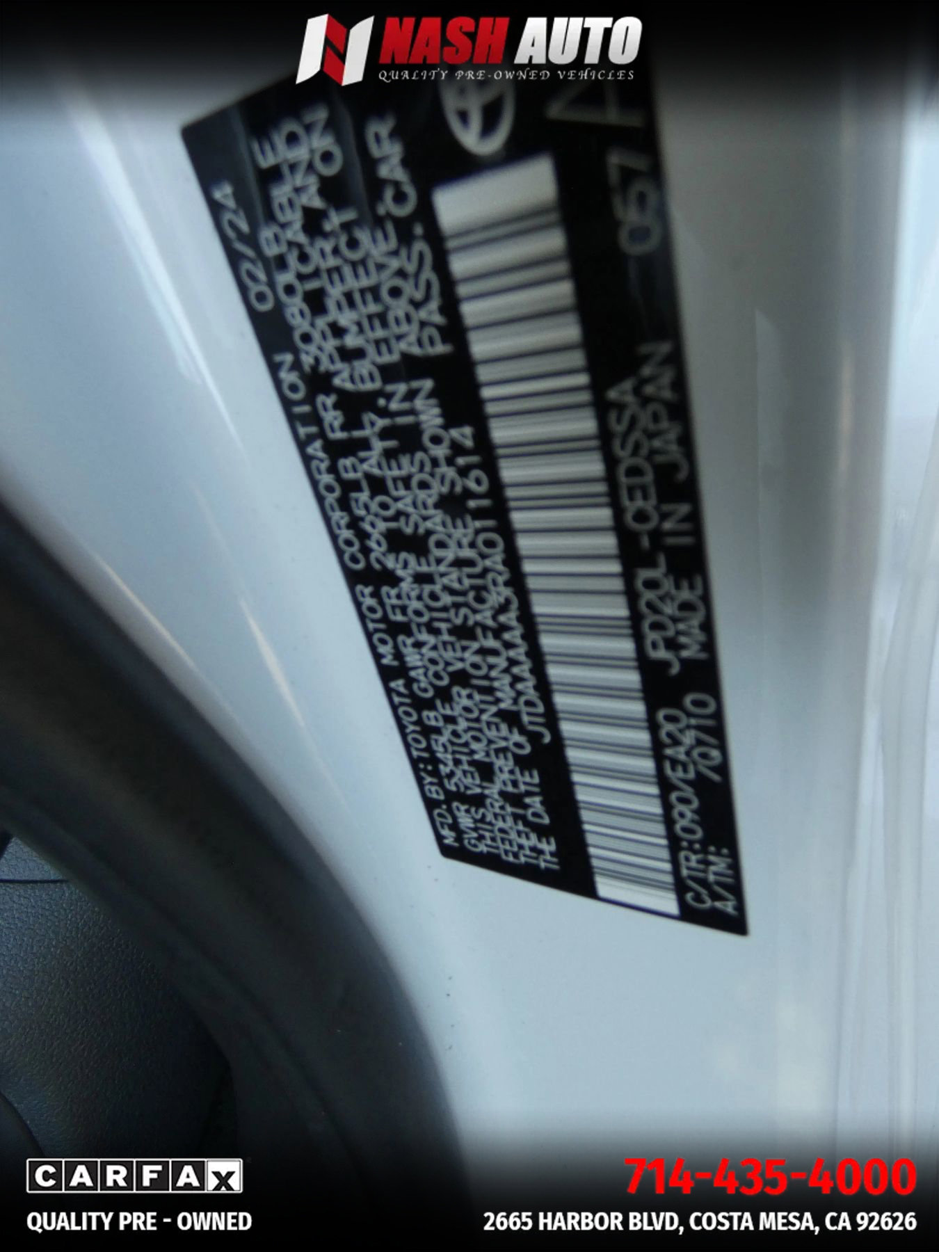 Used 2024 Toyota Mirai XLE Sedan 4D w/ Advanced Technology Package image 69