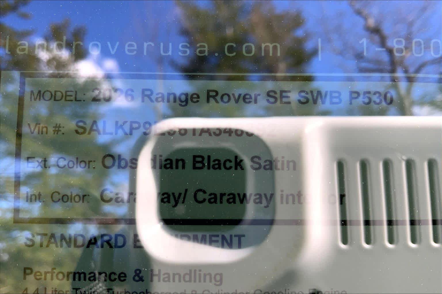 New 2026 Land Rover Range Rover SE image 6