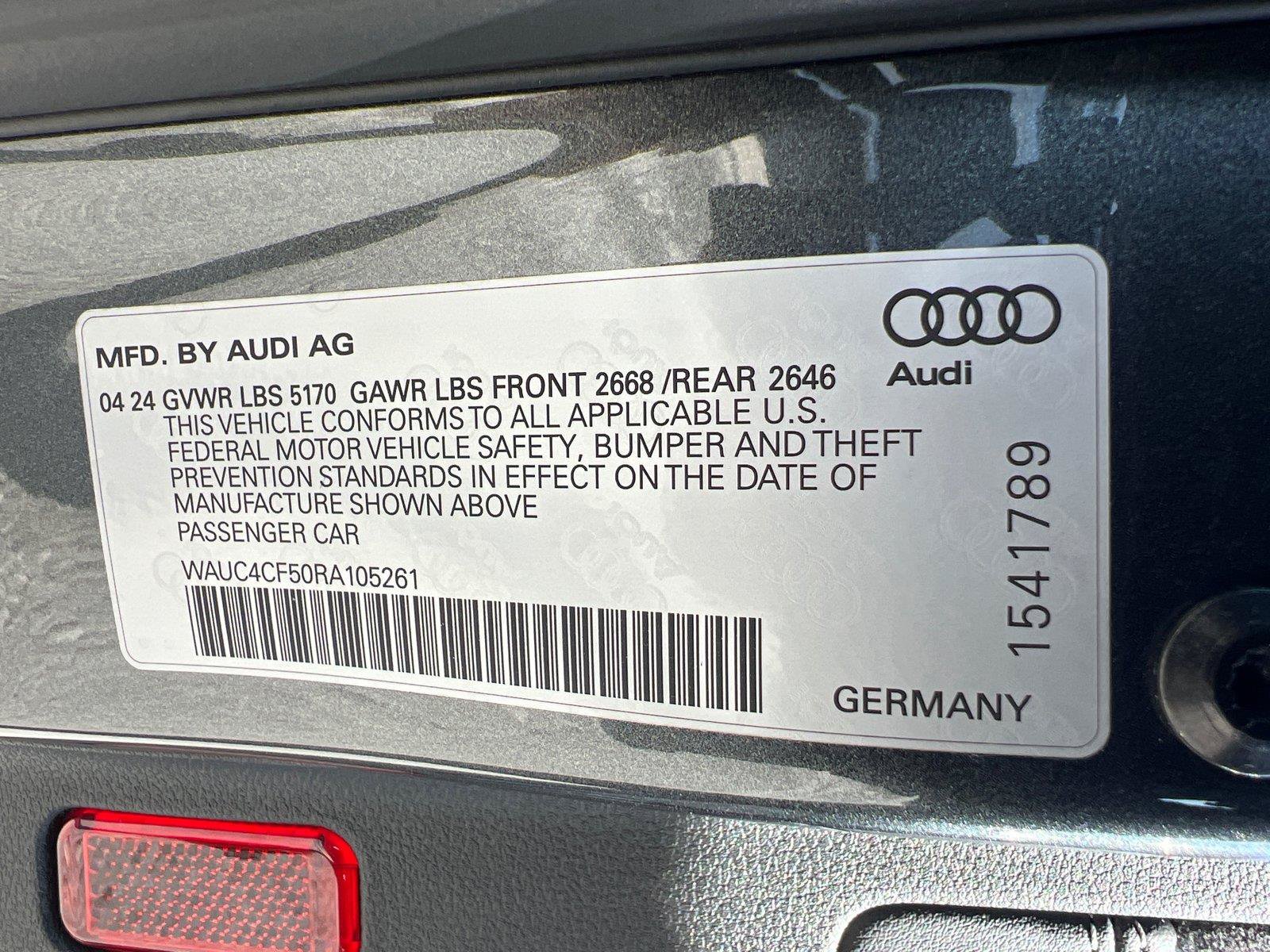 Used 2024 Audi S5 Premium Plus w/ Premium Plus Package AWD/4WD image 34