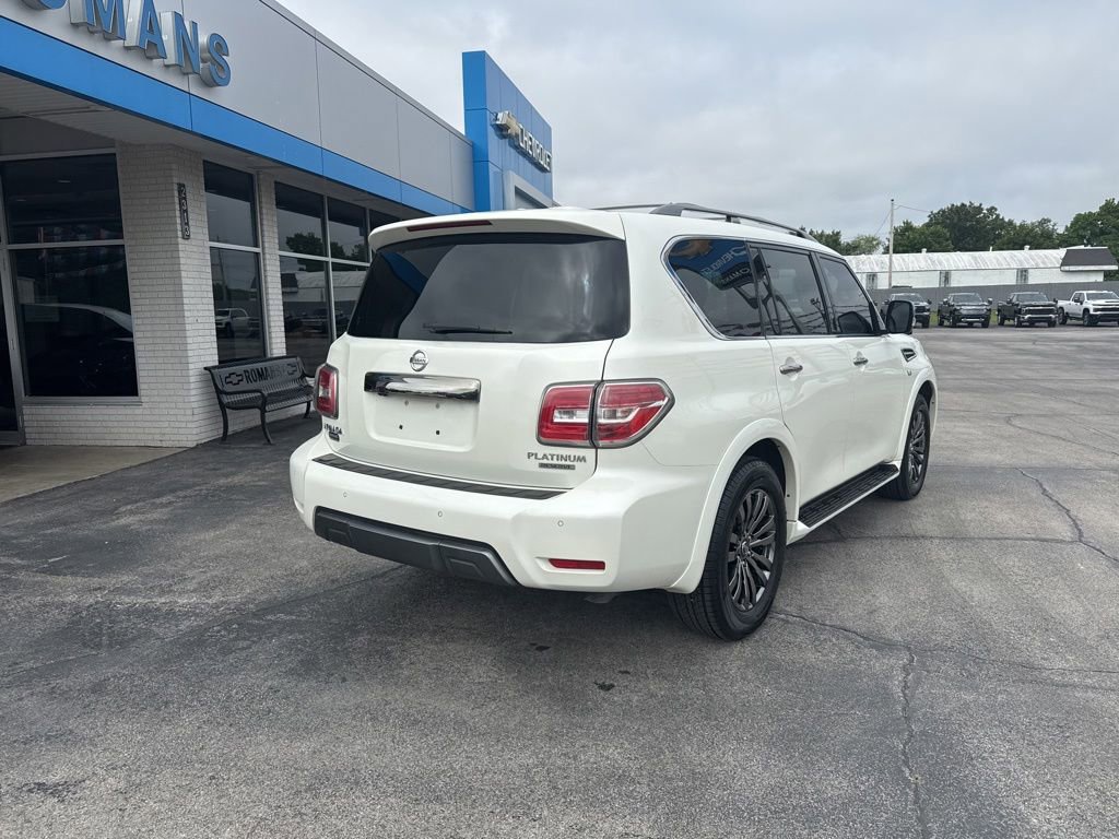Used 2019 Nissan Armada Platinum w/ Captain's Chairs Package AWD/4WD image 4